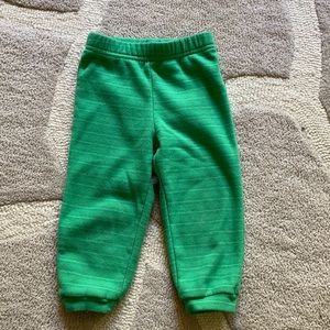 Patagonia fleece pants (12 mo)